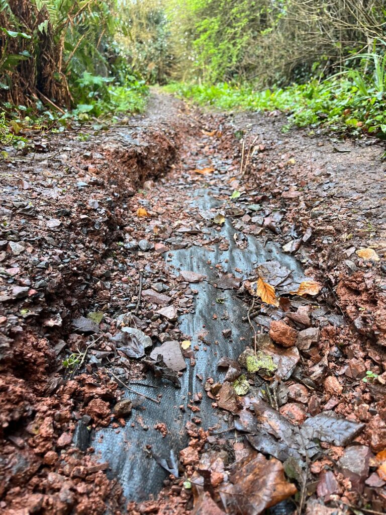 Image of FP61 storm damage