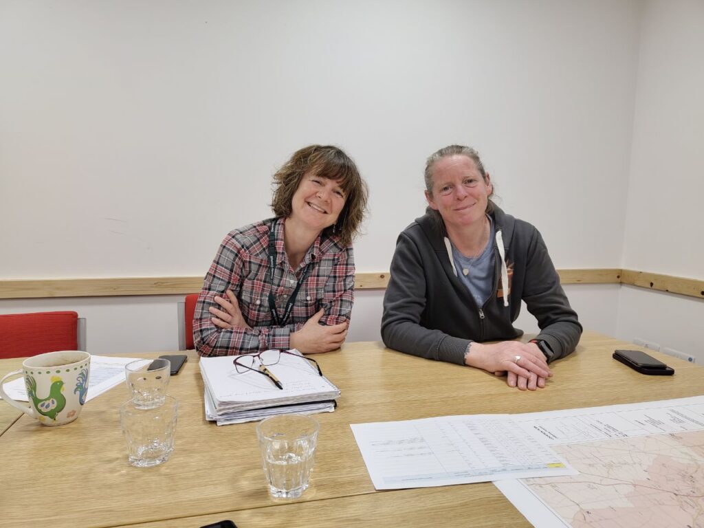 Photo of Debbie and Emma from DCC